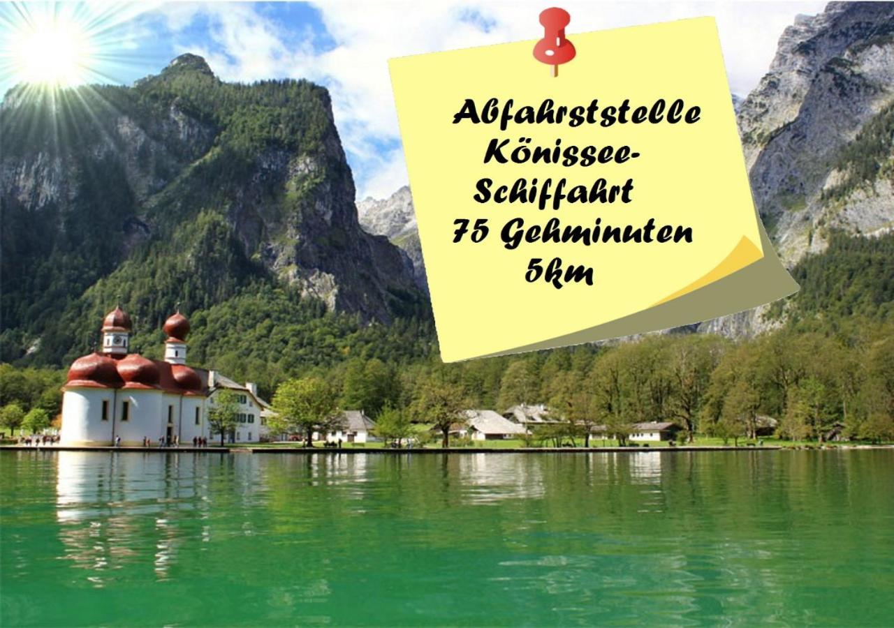 G & H Ferienwohnungen Appartement Untersberg Berchtesgaden Exterior photo